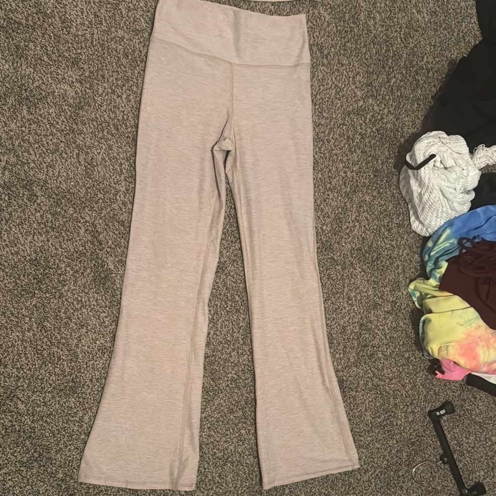 Athletic Works Tan Soft Stretchy Workout Set